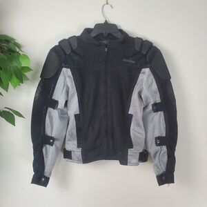 NEW Motoboss Motorcycle Jacket Padding Adjustable Ladies Size Large Short LS